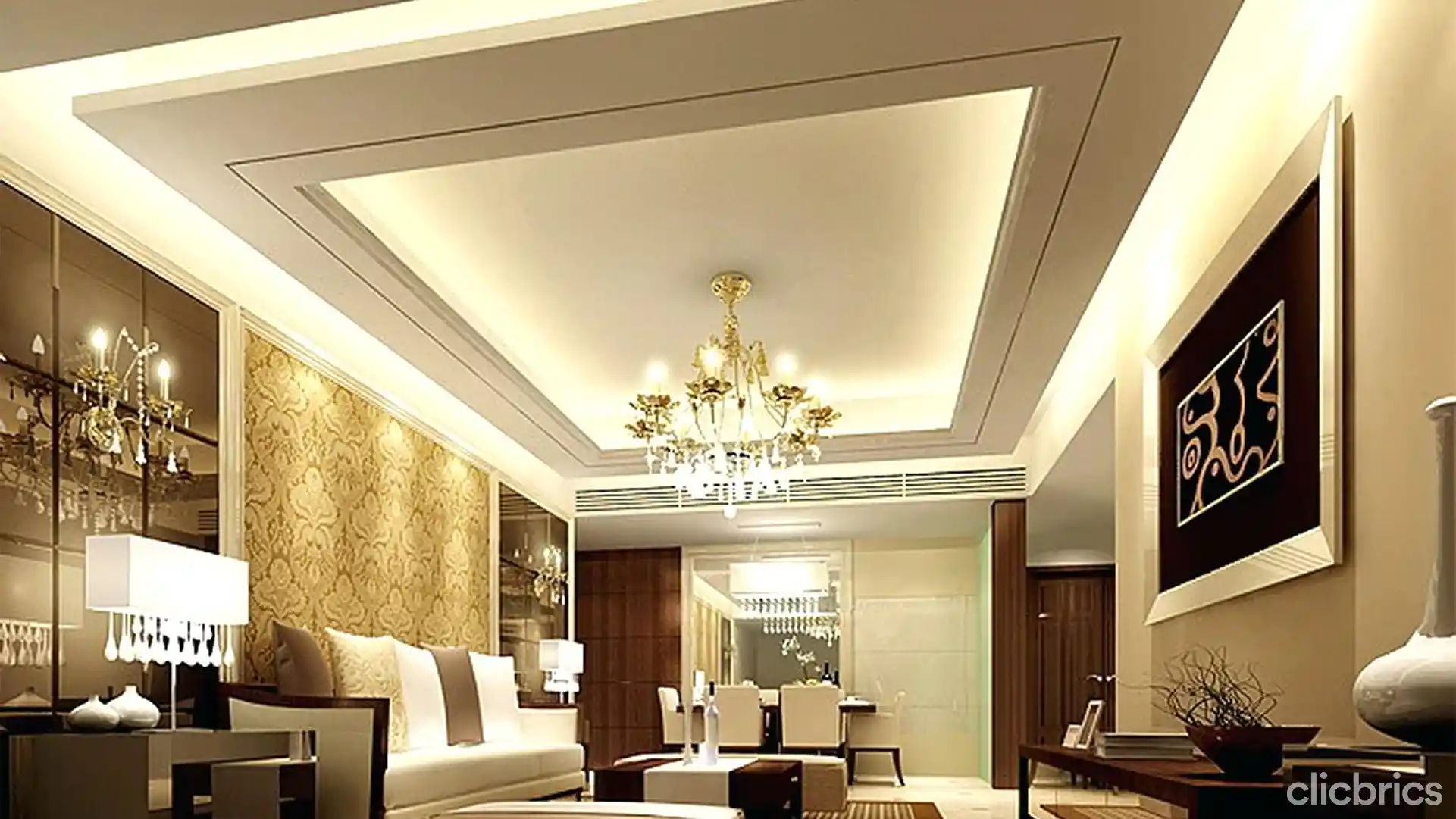 Creative Main Hall Fall Ceiling Design Ideas